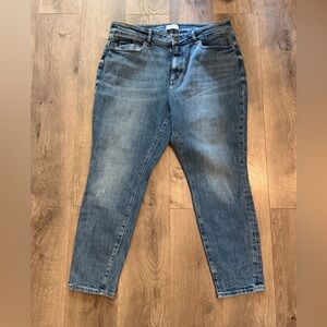 LOFT Outlet Curvy Petite Skinny Ankle Jeans Size 14P